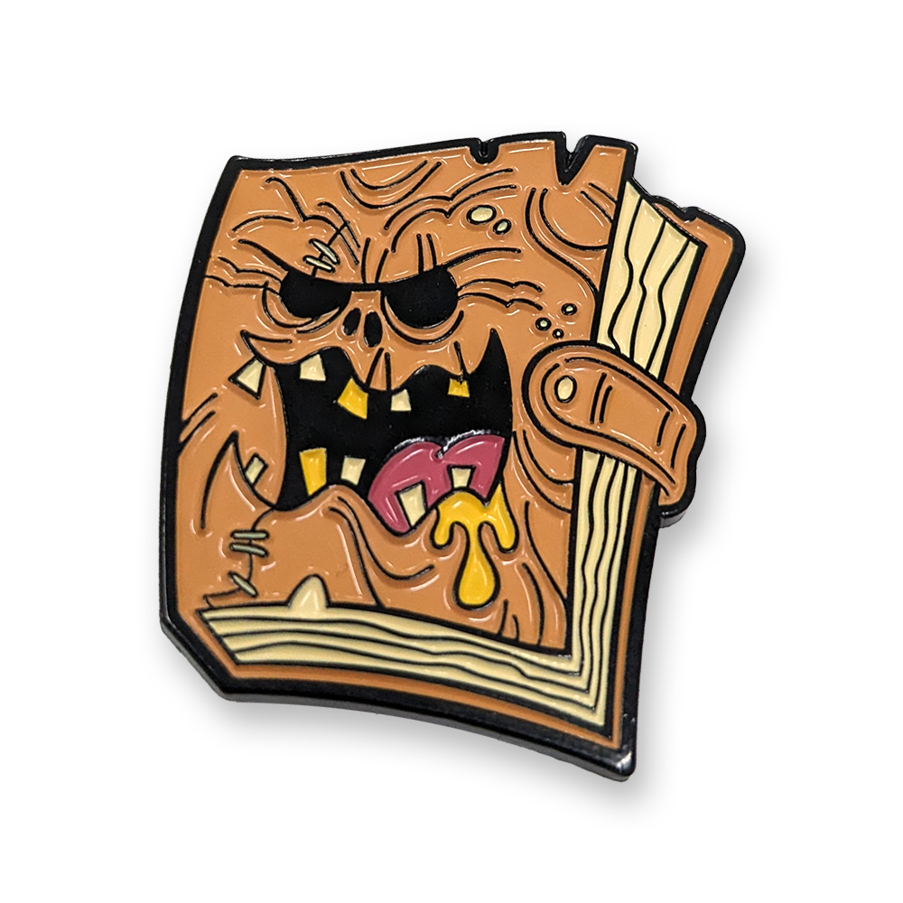 "Necronomicon" Enamel Pin