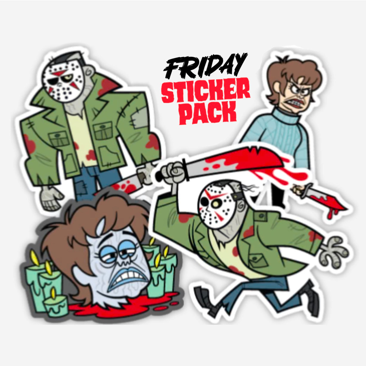 Friday Off Sticker