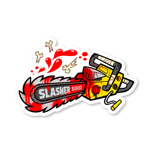 "Slasher 5000" Sticker